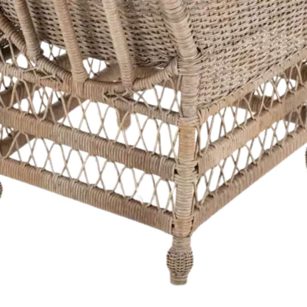 Fauteuil de jardin de luxe en tissu Flamant Wexford