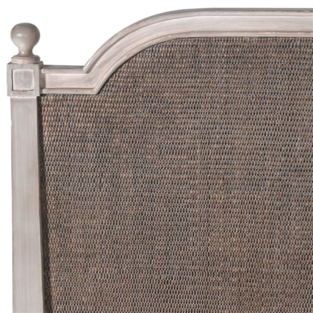 Lit king-size Norfried en osier de 152 cm