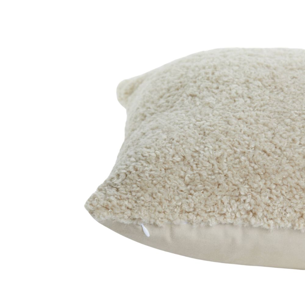 Coussin lombaire beige Lia