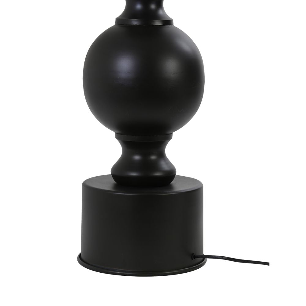 Lampe Maggie surdimensionnée avec abat-jour en lin