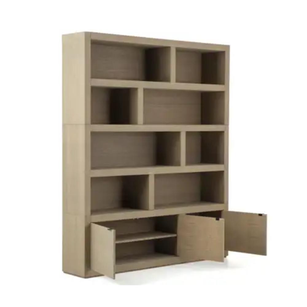 Bibliothèque en chêne Flamant Bjorn