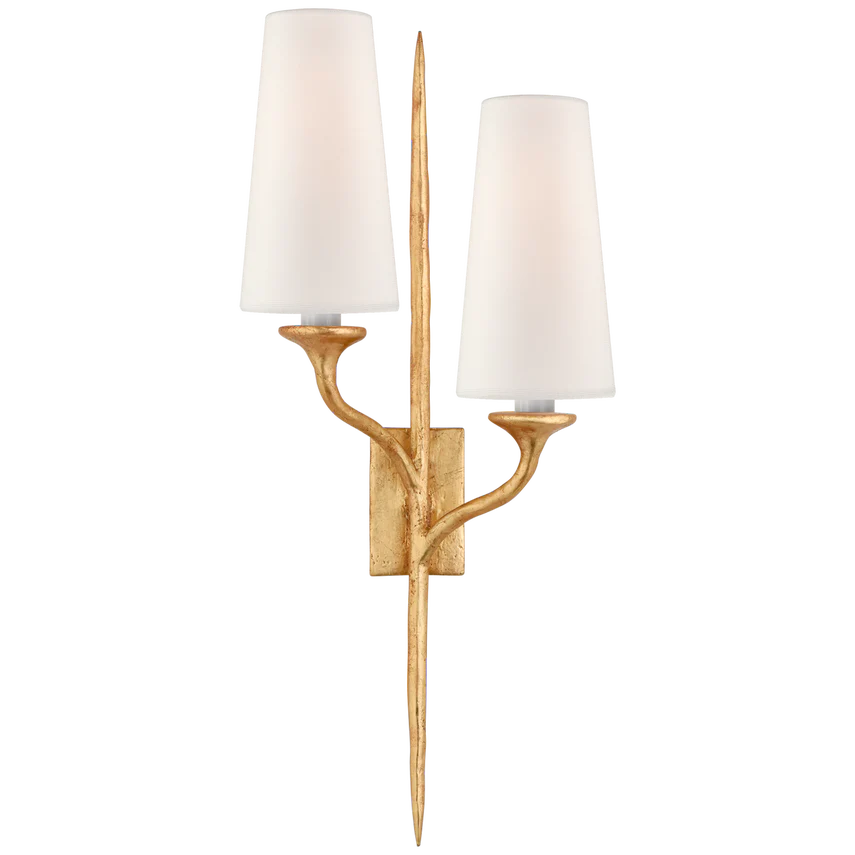 Applique murale double gauche Iberia de Visual Comfort