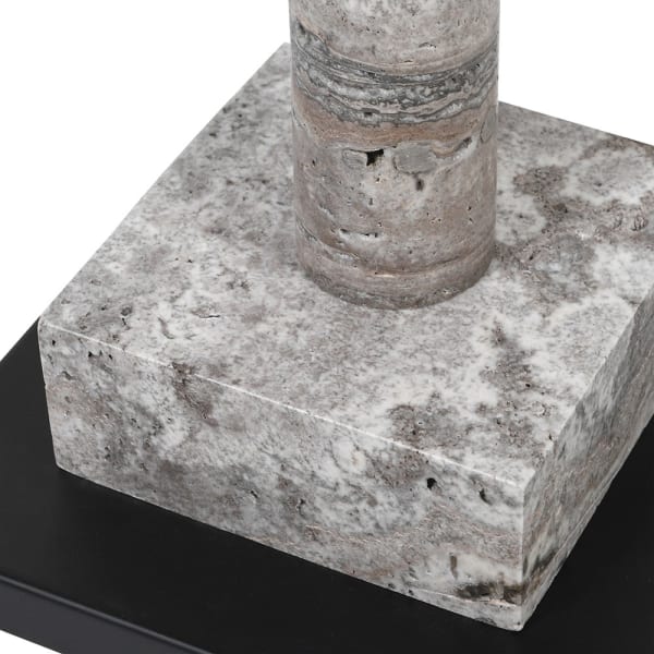 Lampadaire Maxwell à base en marbre