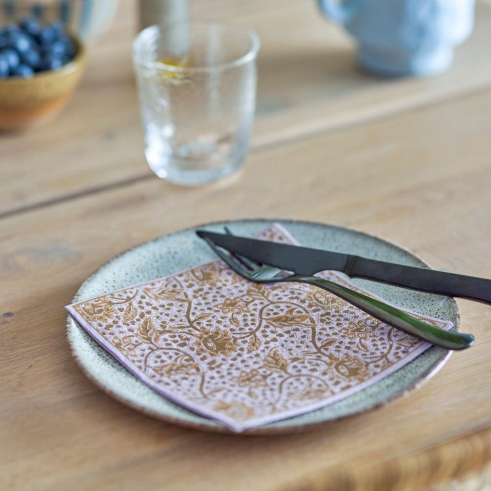 Serviette Sigrid, Rose