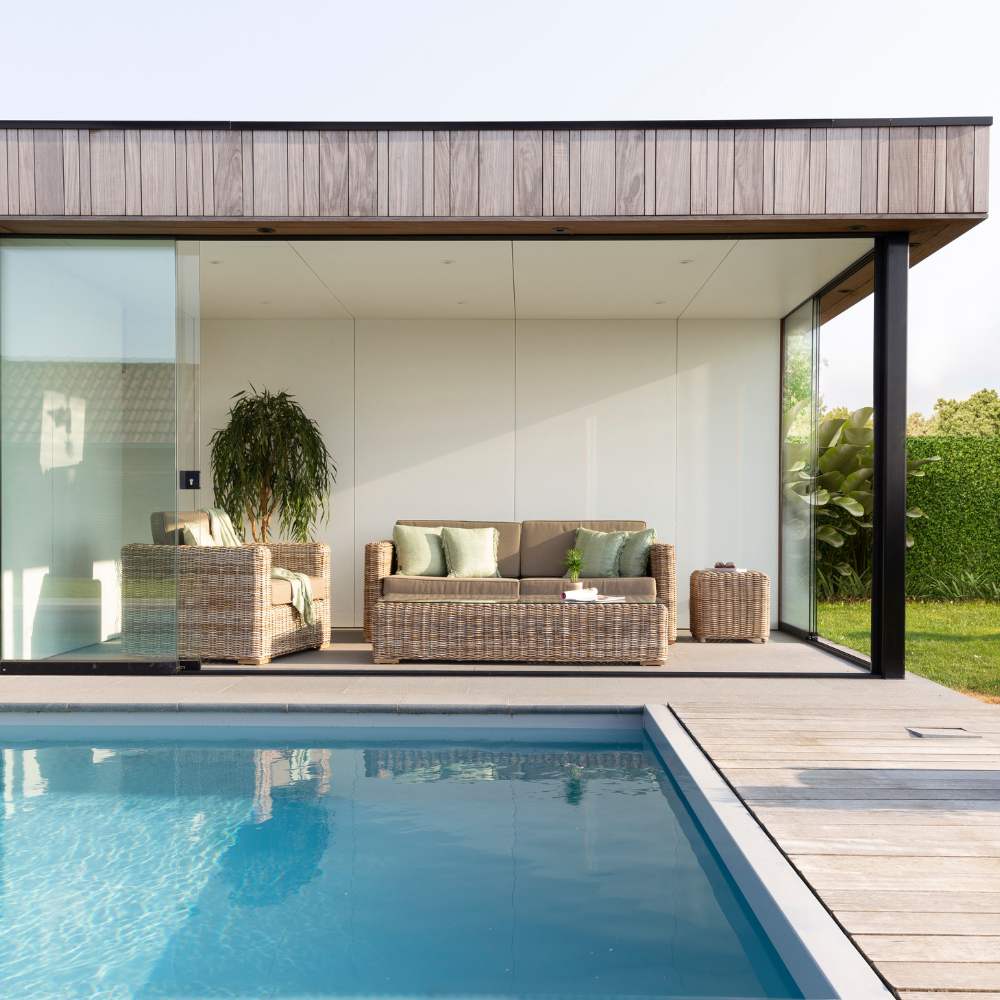 Canapé de jardin Flamant Hills