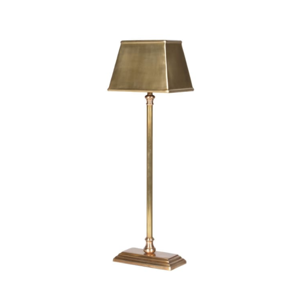 Lampe en laiton de style vintage