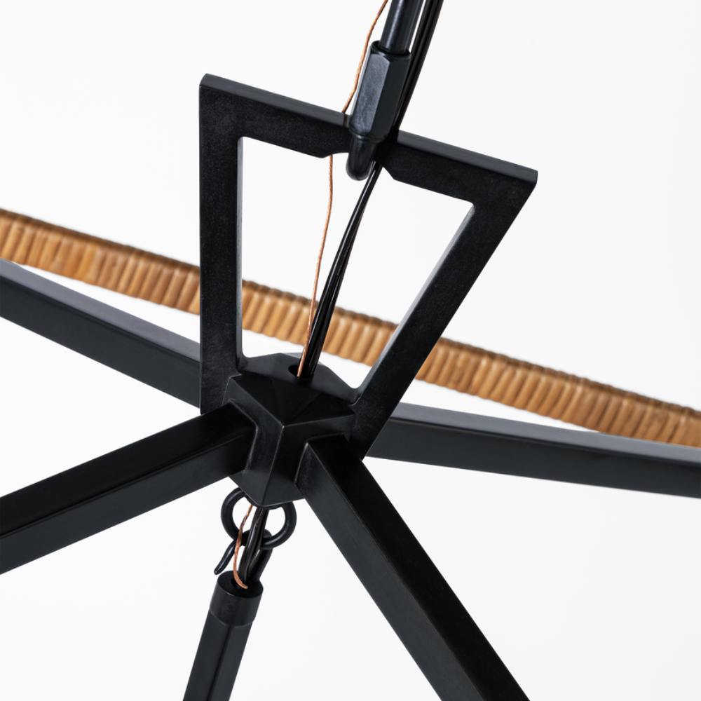 Lanterne enveloppée Darlana grand format, confort visuel