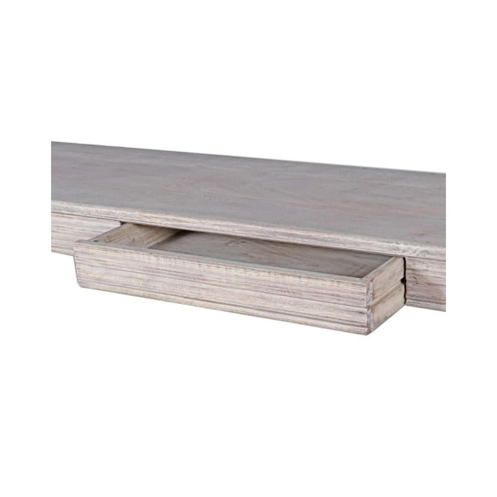 Table console Elsie à pieds bulbeux