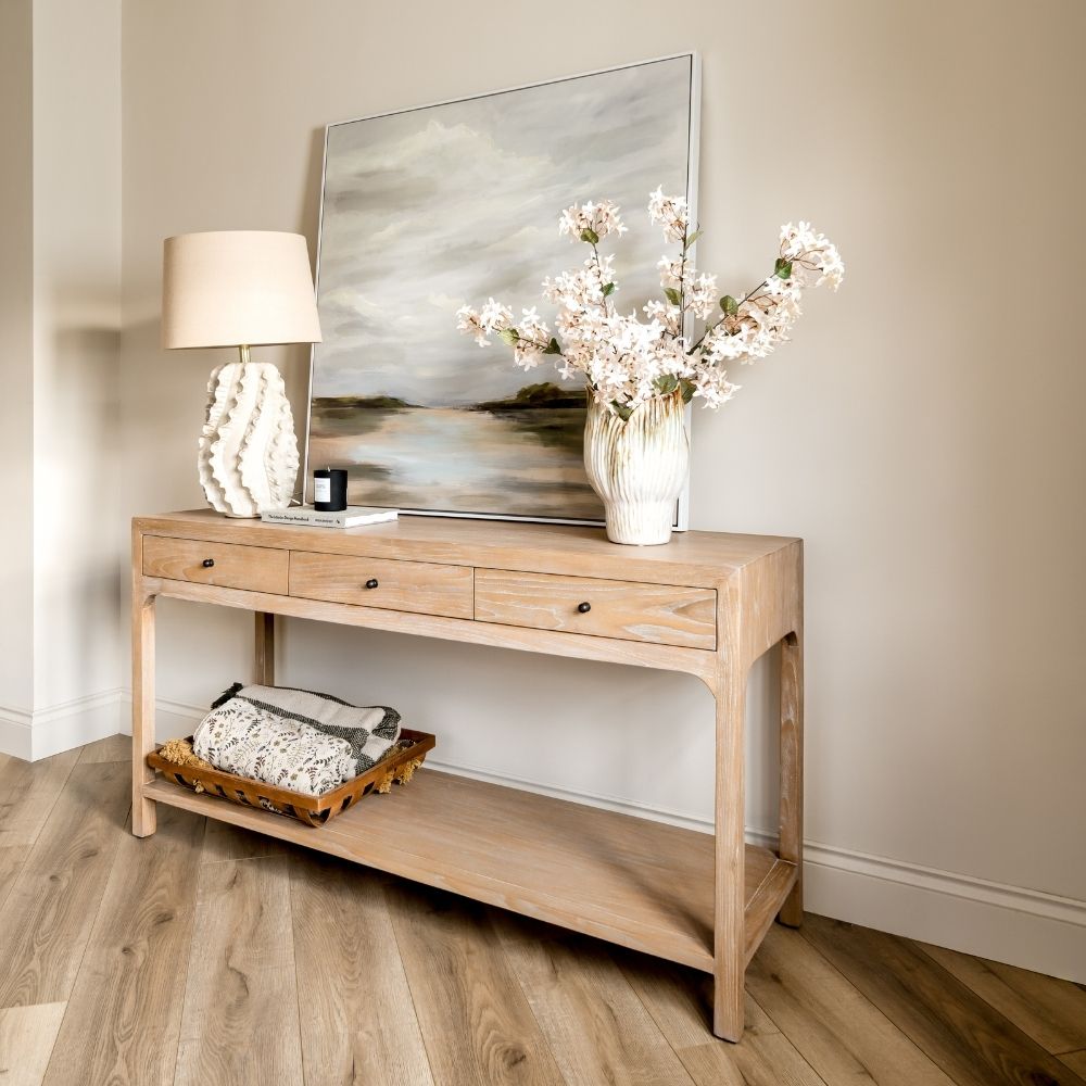 Console Mariella à 3 tiroirs