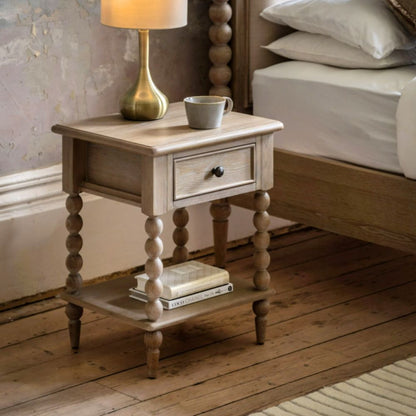 Table de chevet Artisan à 1 tiroir