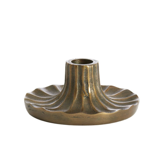 Bougeoir en bronze antique Mendy