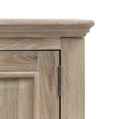 Armoire artisanale à 2 portes et 1 tiroir