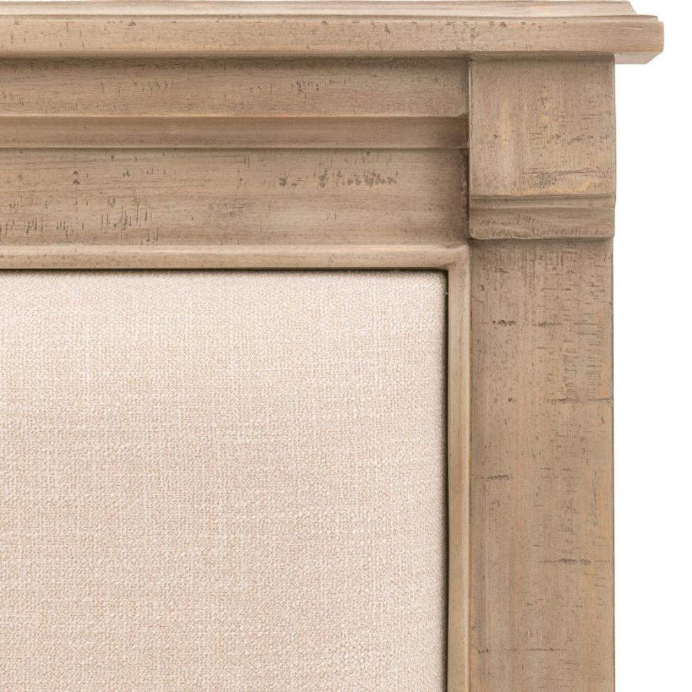 Lit Vancouver 150 cm (King Size) | Bois recyclé | Style rustique moderne