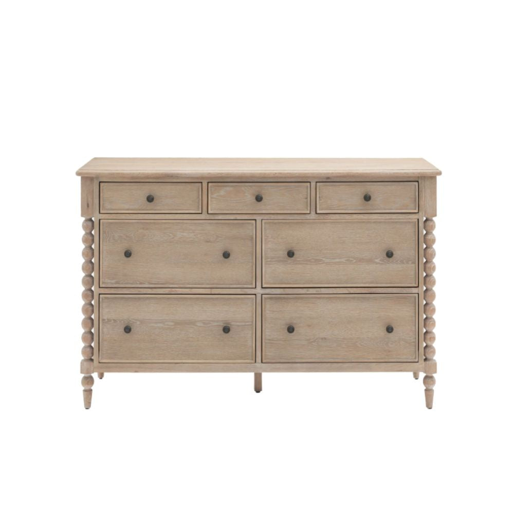 Commode artisanale à 7 tiroirs