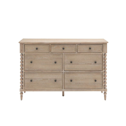 Commode artisanale à 7 tiroirs