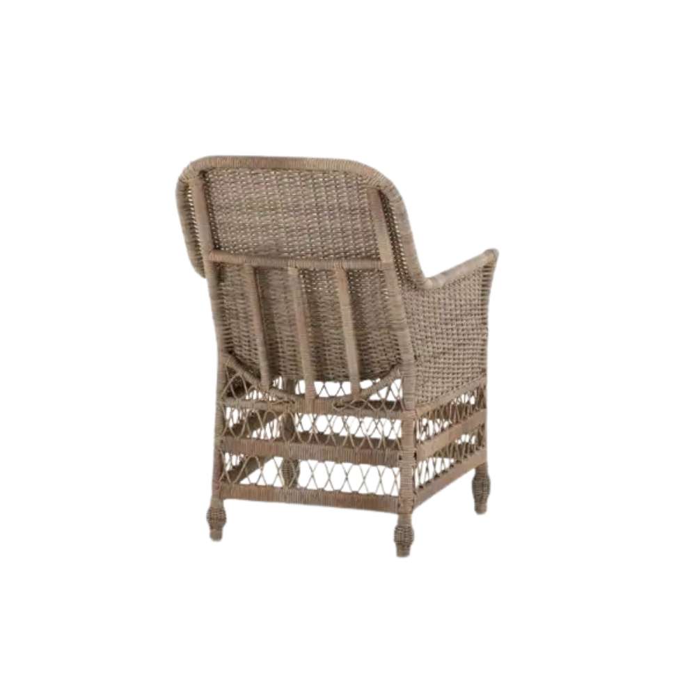Fauteuil de jardin de luxe en tissu Flamant Wexford