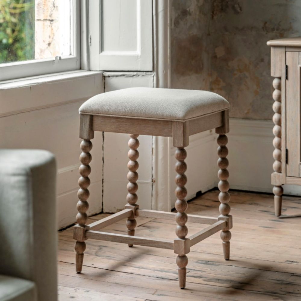 Tabouret de bar artisanal