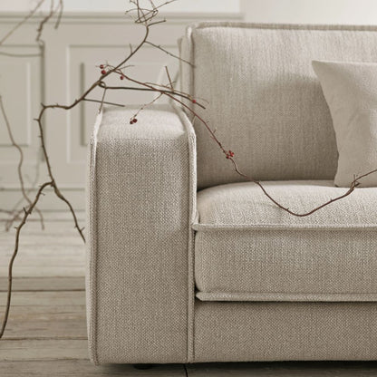 Bolia - Canapé Noora (modèle d'exposition) - structure en chêne huilé, tissu bouclé doux et laineux