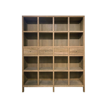 Bibliothèque Monet en chêne