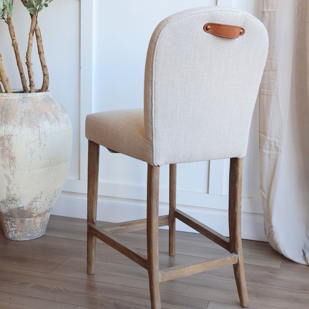 Tabouret de bar Jeannie - Tuyauterie