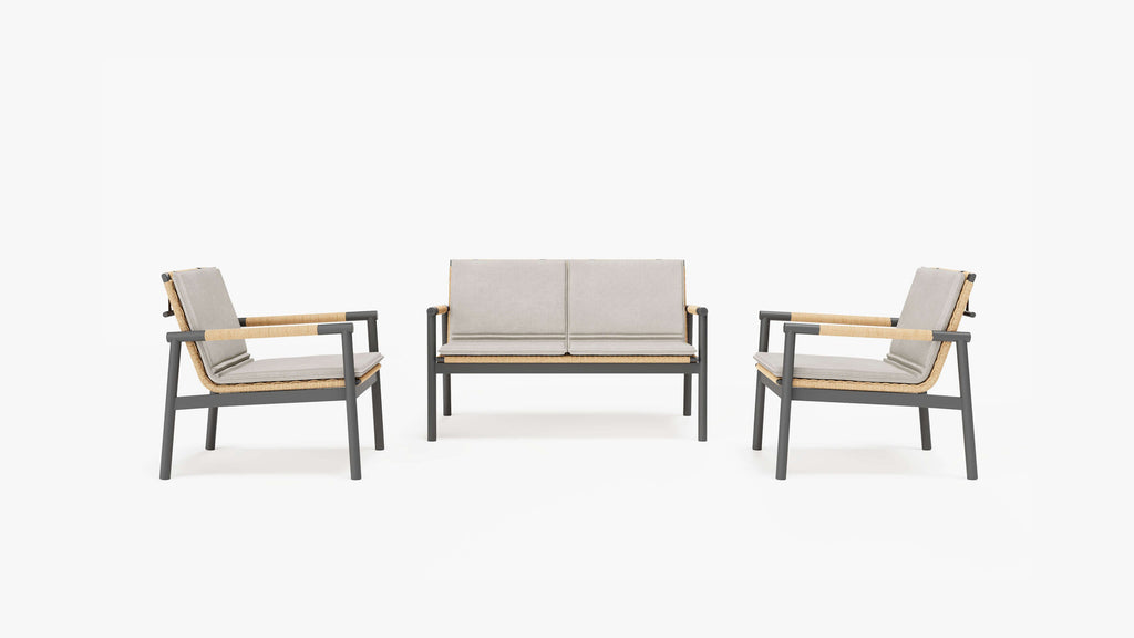 Coussins pour ensemble causeuse et conversation Flex