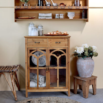 bocal de rangement rainuré