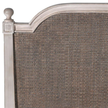 Lit king-size Norfried en osier de 152 cm