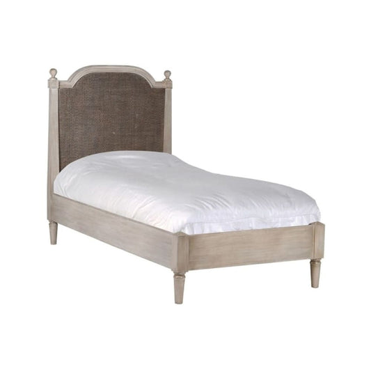 Lit simple en osier Norfried 90 cm