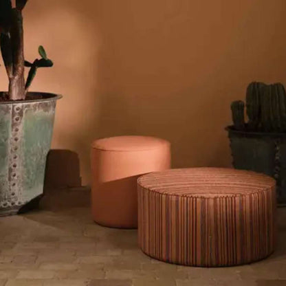 Pouf de jardin Flamant Carmen