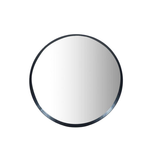 Flamant Robin Rond Miroir Noir