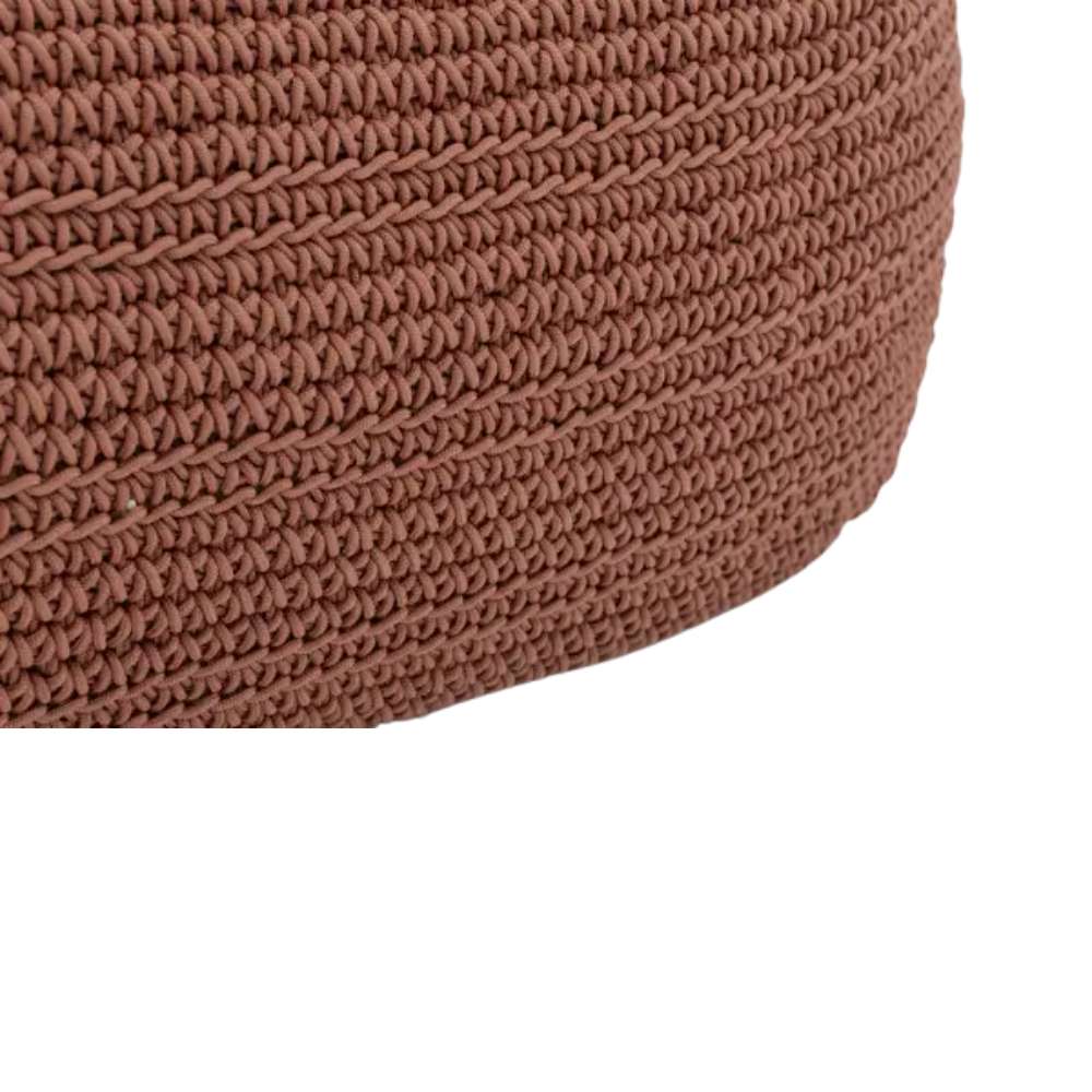 Pouf de jardin Flamant Sarino