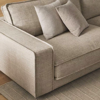 Bolia - Canapé Noora (modèle d'exposition) - structure en chêne huilé, tissu bouclé doux et laineux