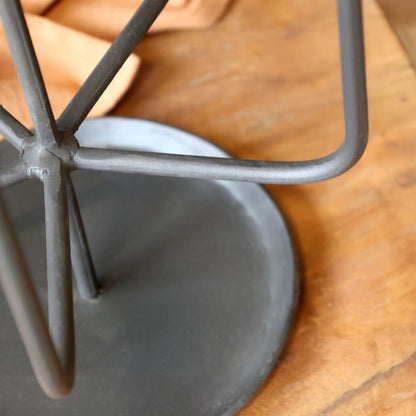 Chandelier à 6 bras Château Noir