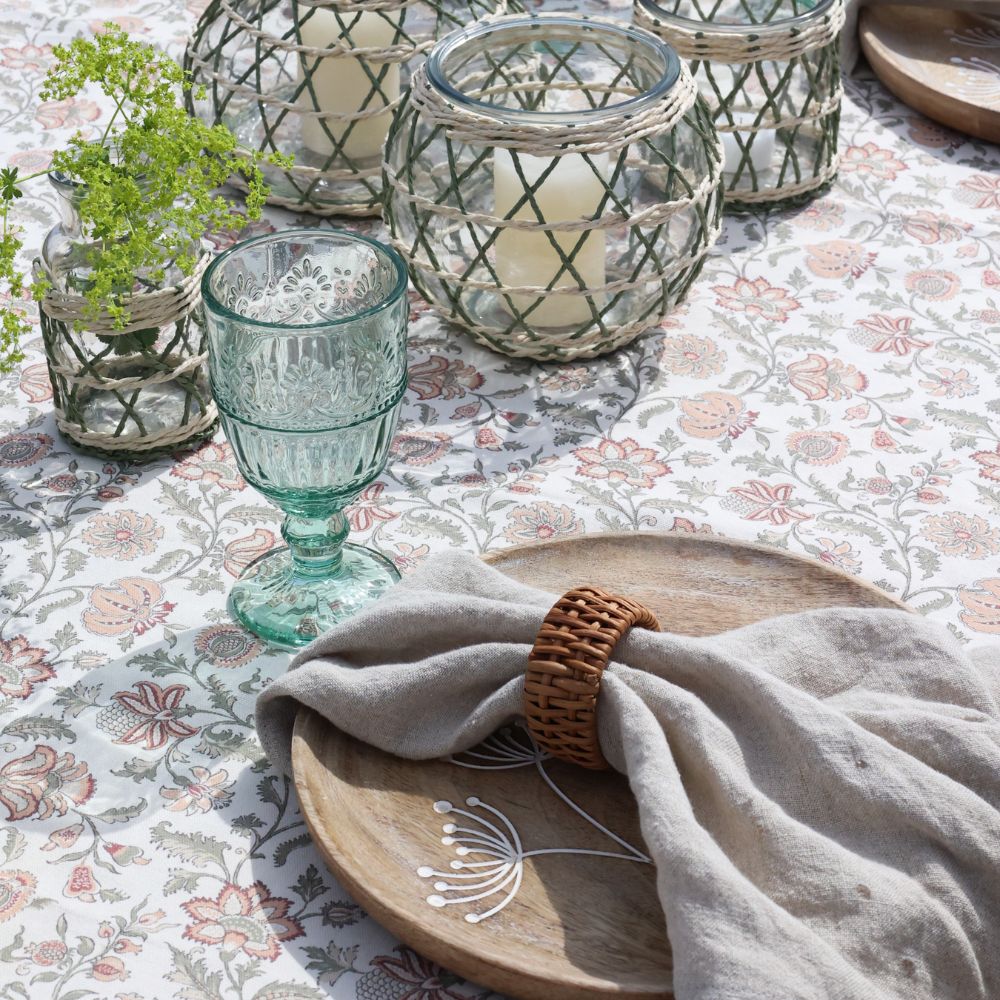 Nappe Alix - Motifs floraux