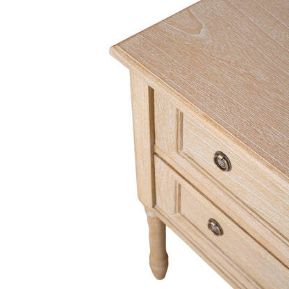 Commode Anita à 2 tiroirs - Gris ciel