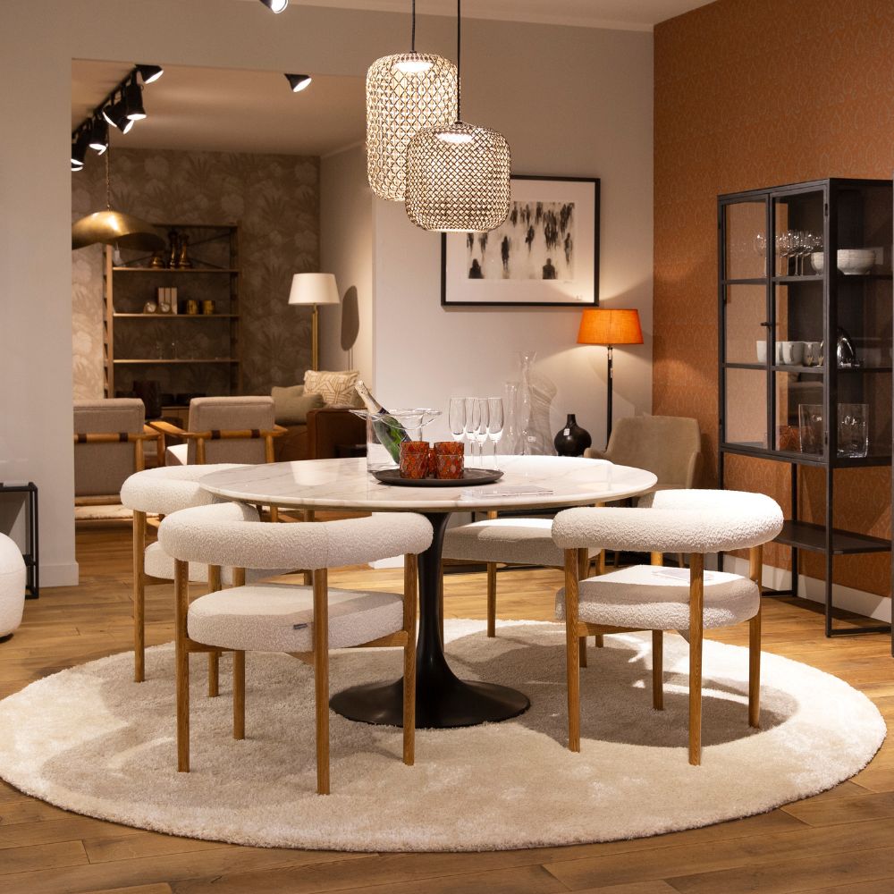 Table de salle à manger Flamant Aboah - Modèle d'exposition