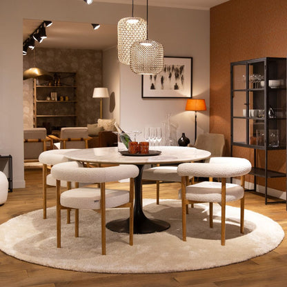 Table de salle à manger Flamant Aboah - Modèle d'exposition