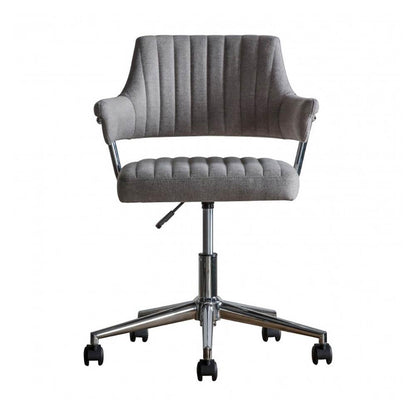 Fauteuil pivotant McIntyre gris