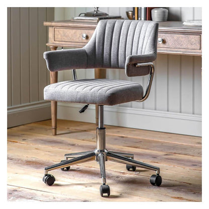 Fauteuil pivotant McIntyre gris