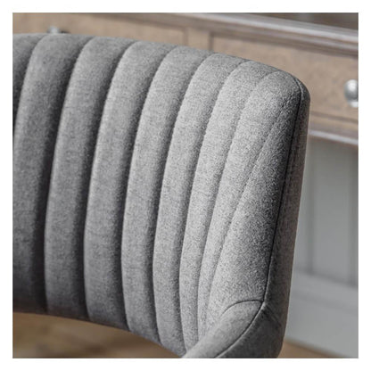 Fauteuil pivotant McIntyre gris