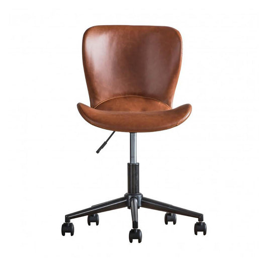 Fauteuil pivotant Mendel marron