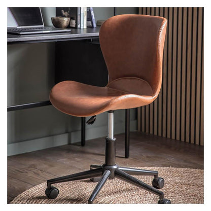 Fauteuil pivotant Mendel marron