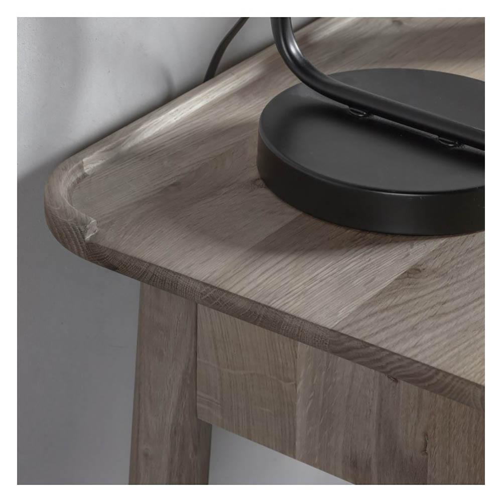 Bureau Kingham à 1 tiroir gris