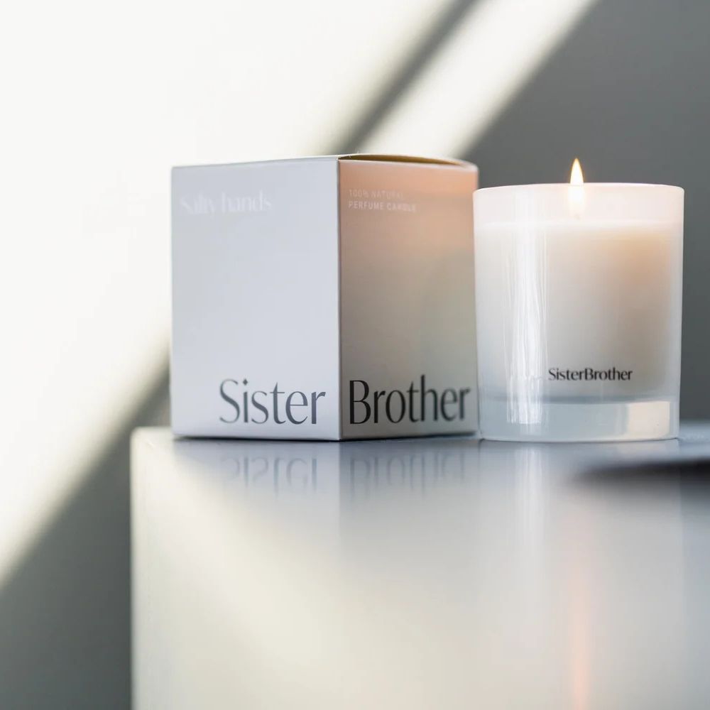 Bougie parfumée Mains Salées - Frère et Sœur