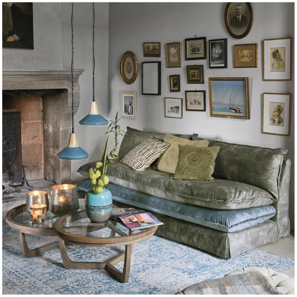 Table basse ronde Noxtam - Verre