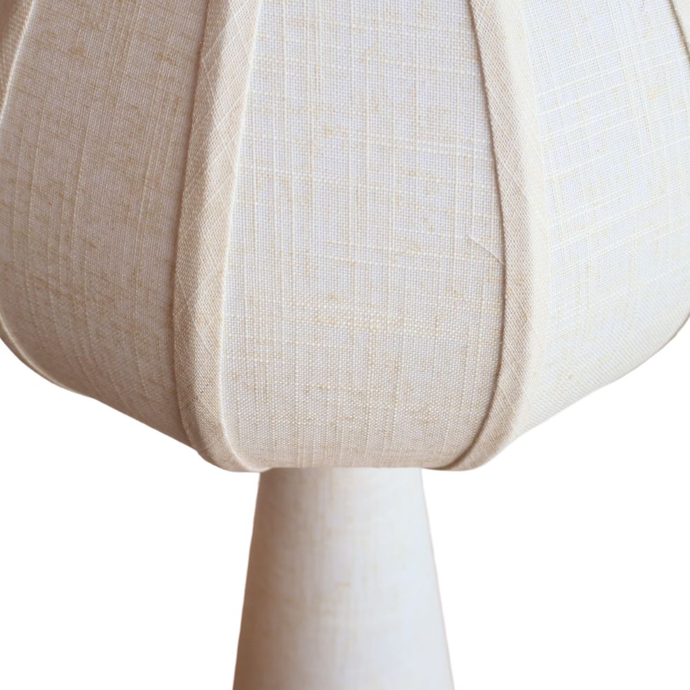 Lampe de table en lin Sorcha