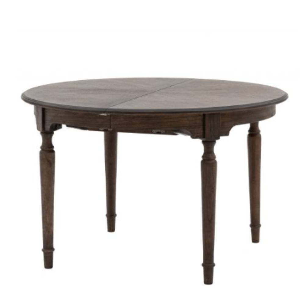 Table de salle à manger ronde extensible Madison