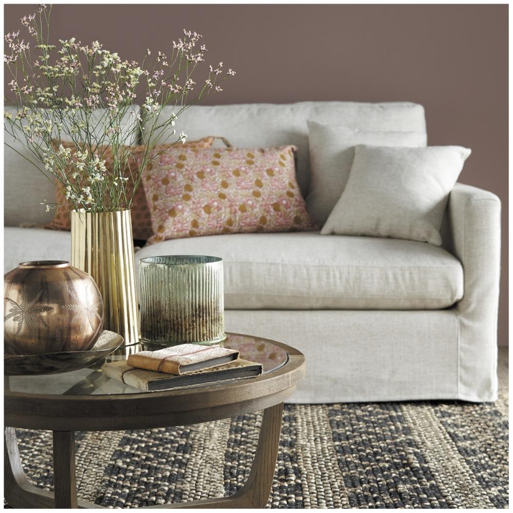 Table basse ronde Noxtam - Verre