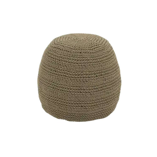 Pouf de jardin vert Flamant Sarino