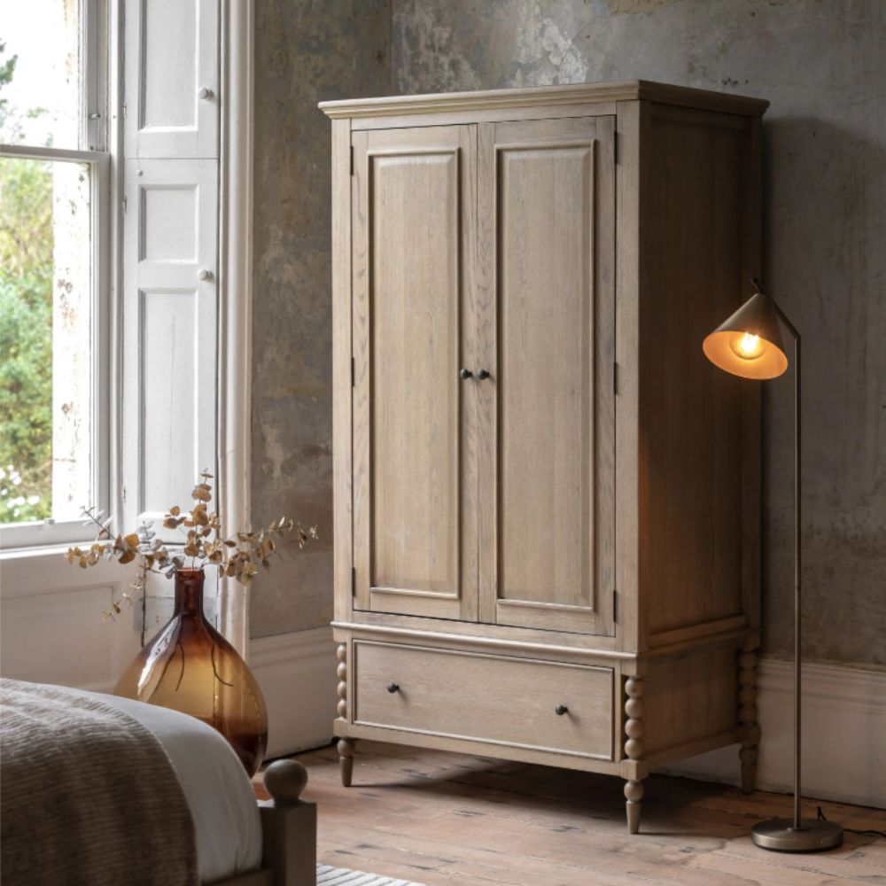 Armoire artisanale à 2 portes et 1 tiroir